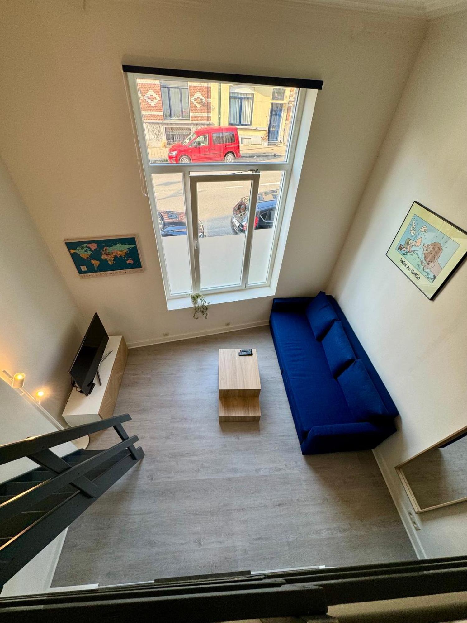 Studio Avec Chambre En Mezzanine Brüksel Dış mekan fotoğraf