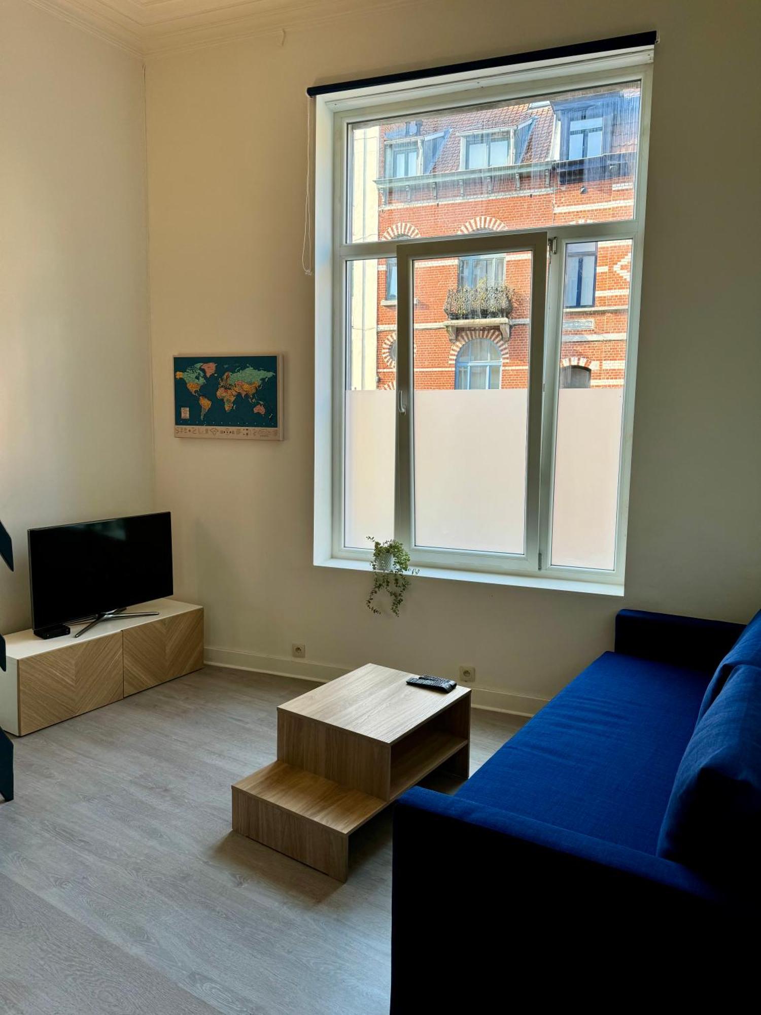 Studio Avec Chambre En Mezzanine Brüksel Dış mekan fotoğraf